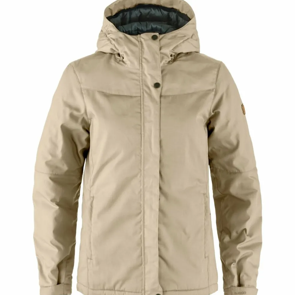 Fjällräven Stina Padded outdoor jack dames fossil