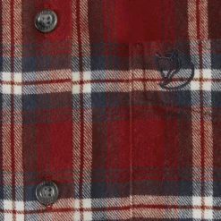 Fjällräven Övik Flannel blouse dames deep red