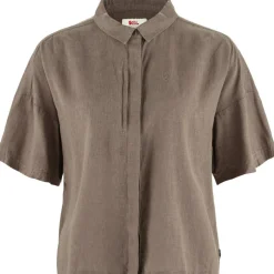 Fjällräven Övik Hemp blouse dames suede brown