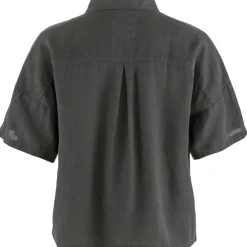 Fjällräven Övik Hemp blouse dames dark grey