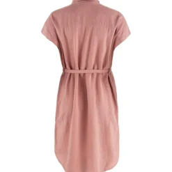 Fjällräven Övik Hemp jurk dames dusty rose
