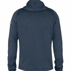 Fjällräven Övik Hoodie fleece vest heren navy
