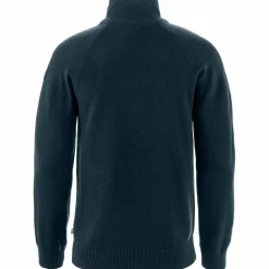 Fjällräven Övik Lite Half Zip trui heren dark navy