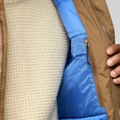 Fjällräven Övik Padded outdoor jack heren wood brown