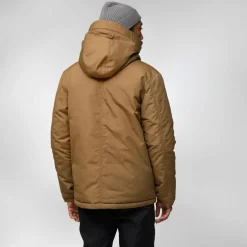 Fjällräven Övik Padded outdoor jack heren wood brown