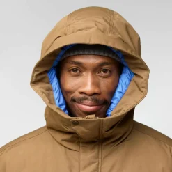 Fjällräven Övik Padded outdoor jack heren wood brown
