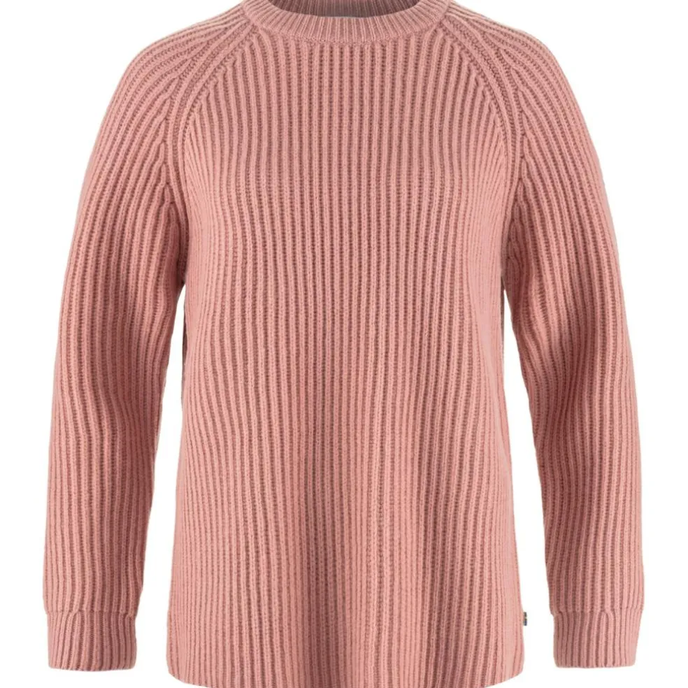 Fjällräven Övik Rib sweater dames dusty rose