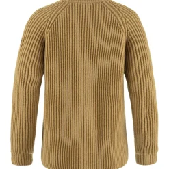 Fjällräven Övik Rib sweater dames buckwheat brown