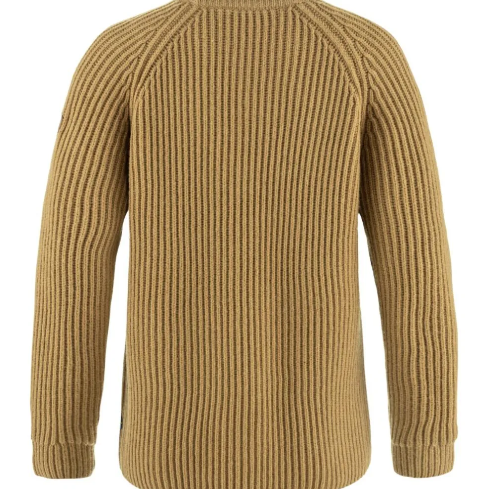 Fjällräven Övik Rib sweater dames buckwheat brown