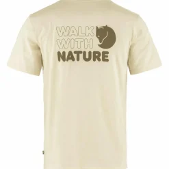 Fjällräven Walk With Nature shirt heren chalk white