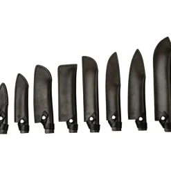 Forged Lederen beschermhoes broodmes