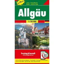 Freytag & Berndt  Allgäu vrijetijds- en wegenkaart