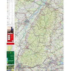 Freytag & Berndt  Zwarte Woud vrijetijds- en wegenkaart