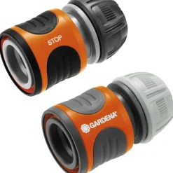 Gardena Slangstuk set 13 - 15 mm oranje zwart