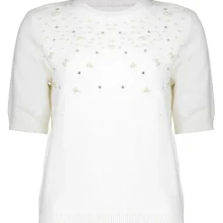 Geisha sweater dames off white