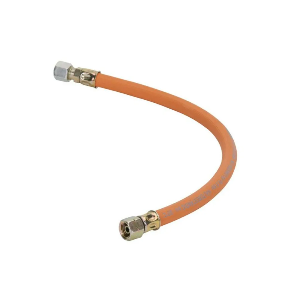 GOK PVC gasslang 1/4 links binnendraad x 8 mm knelkoppeling 150 cm