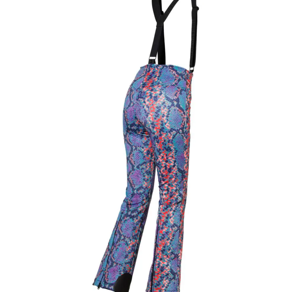 Goldbergh ELENA skibroek dames snake turchese