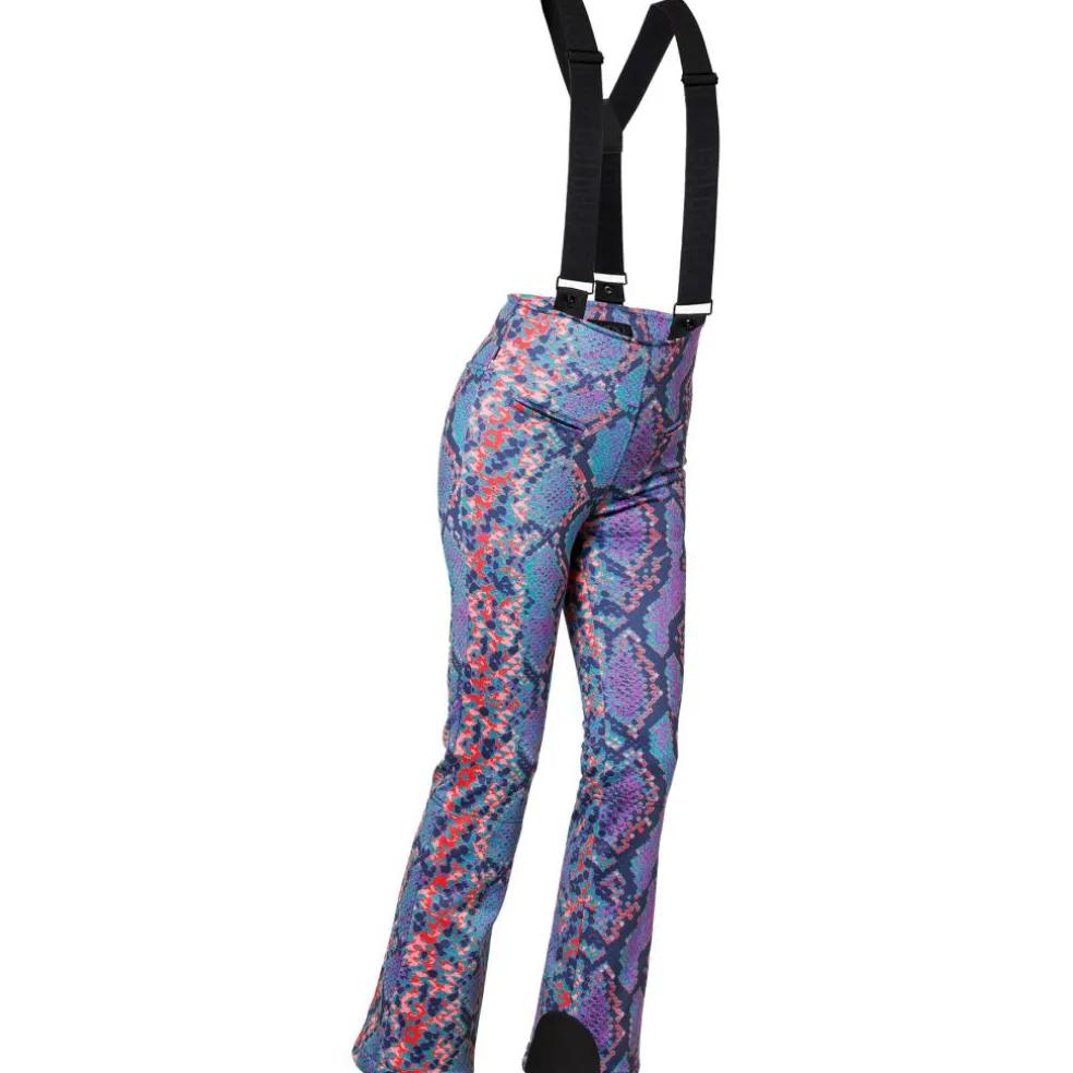 Goldbergh ELENA skibroek dames snake turchese