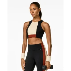 Goldbergh Facade sport bh dames black champagne