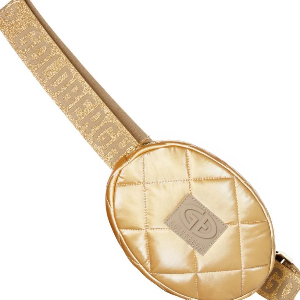 Goldbergh French fanny pack gold