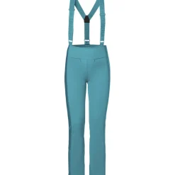 Goldbergh HIGH END softshell salopette skibroek dames turchese