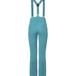 Goldbergh HIGH END softshell salopette skibroek dames turchese