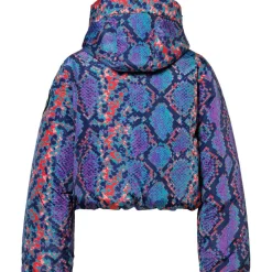 Goldbergh LUCINDA winterjas dames snake turchese