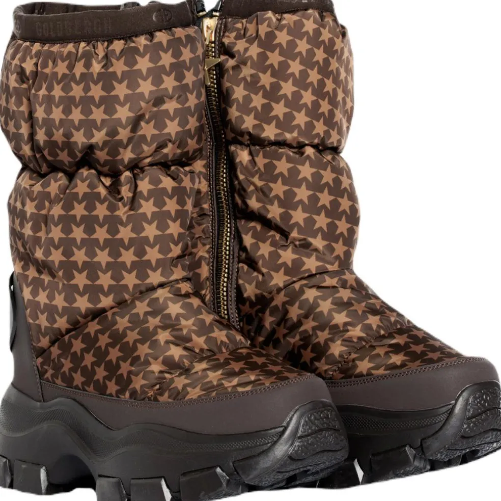 Goldbergh Power Puffy snowboots dames dark brown