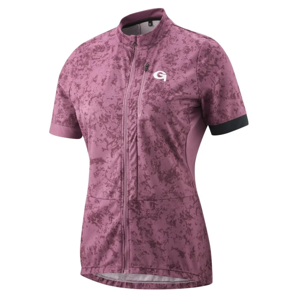 Gonso Presolana SS FZ fietsshirt dames confetti