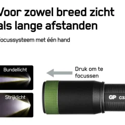 GP Batteries C33 150L zaklamp