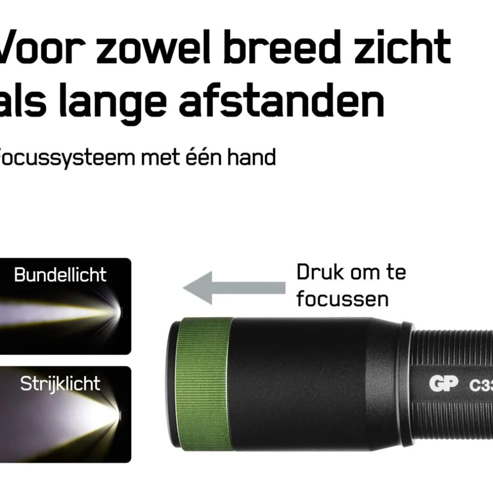 GP Batteries C33 150L zaklamp