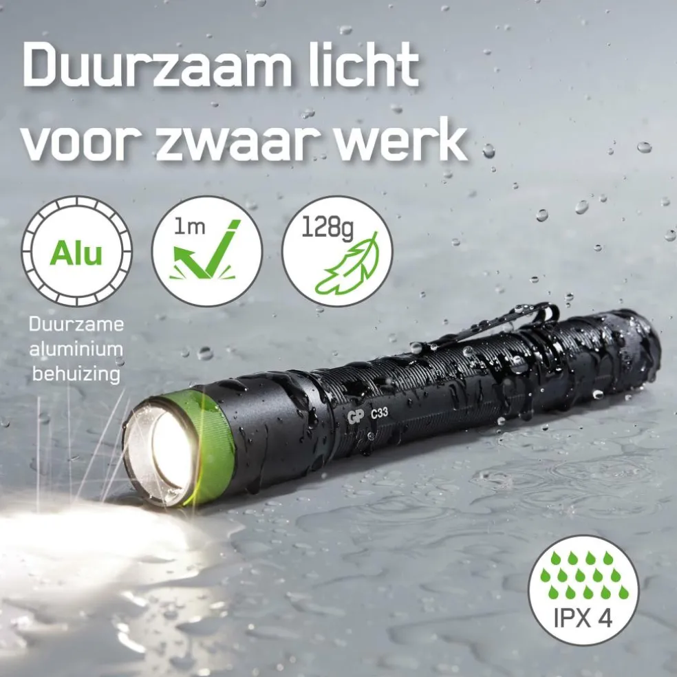 GP Batteries C33 150L zaklamp