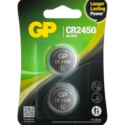 GP Batteries  Lithium CR2450 knoopcel batterij 2-pack