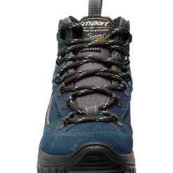Grisport Rocky Mid wandelschoenen junior blauw