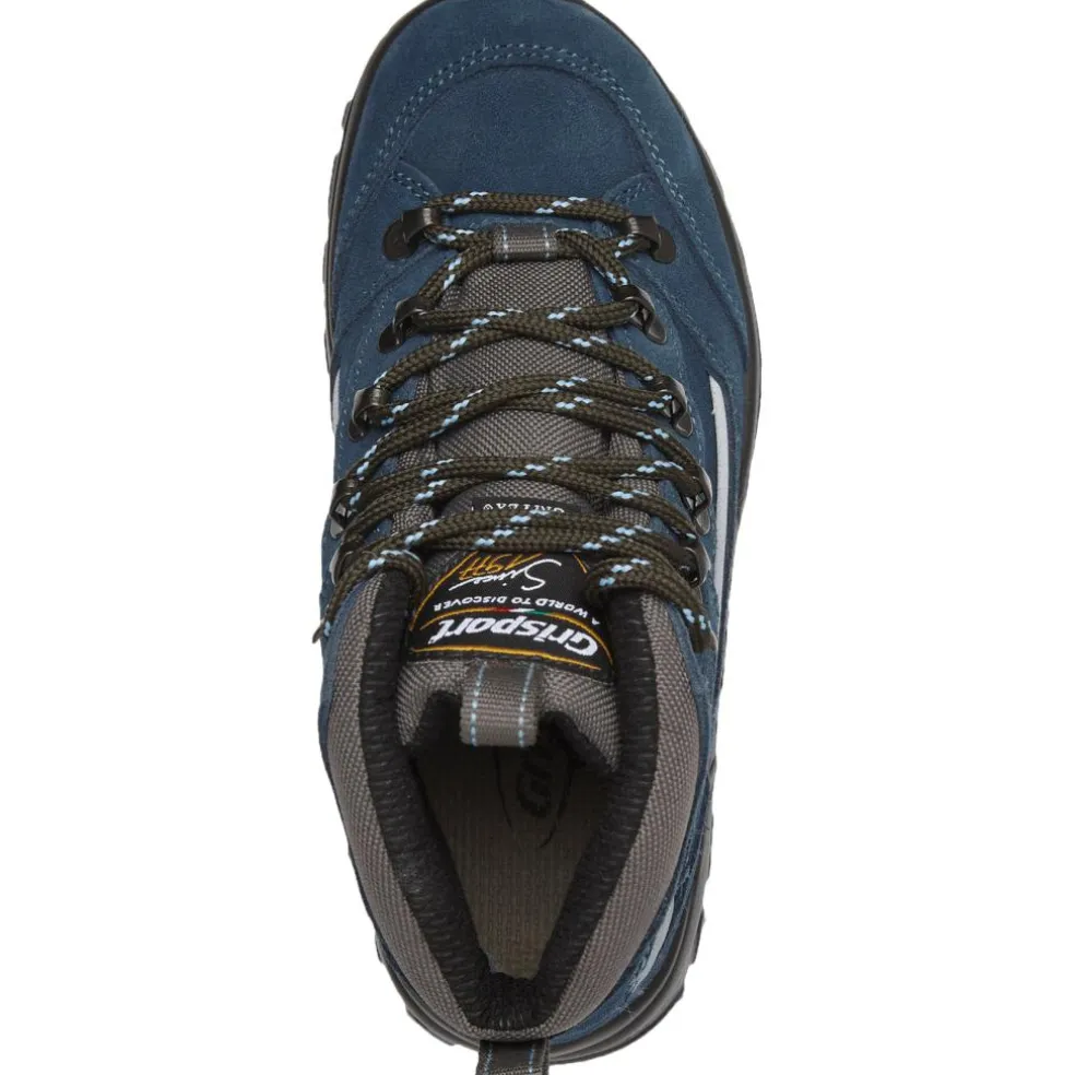 Grisport Rocky Mid wandelschoenen junior blauw