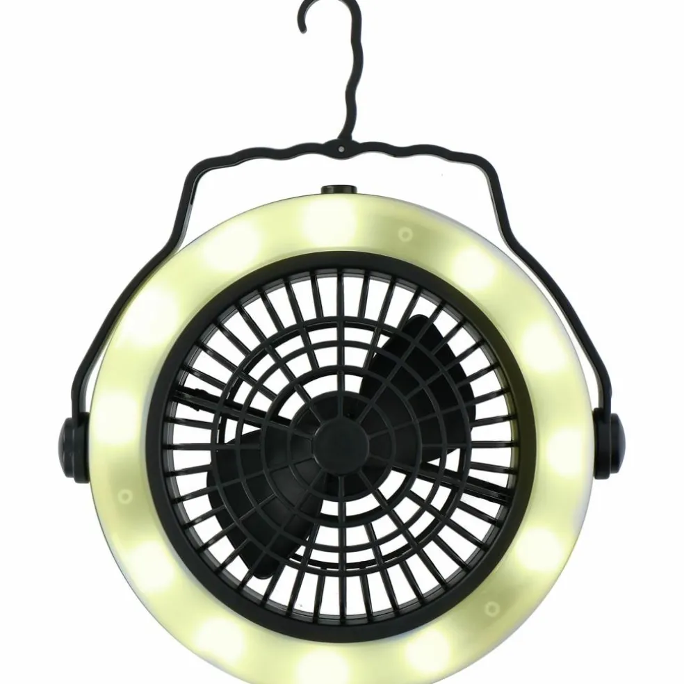 Grundig Campinglamp met ventilator