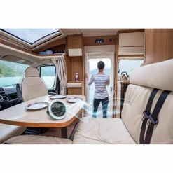 Grundig Campinglamp met ventilator