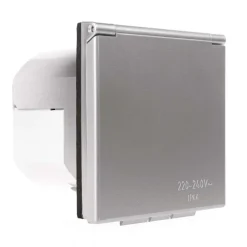 Haba CEE invoerdoos vierkant zilvergrijs