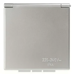 Haba CEE invoerdoos vierkant zilvergrijs