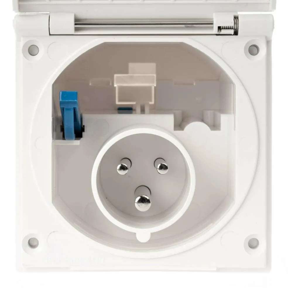 Haba CEE invoerdoos vierkant wit