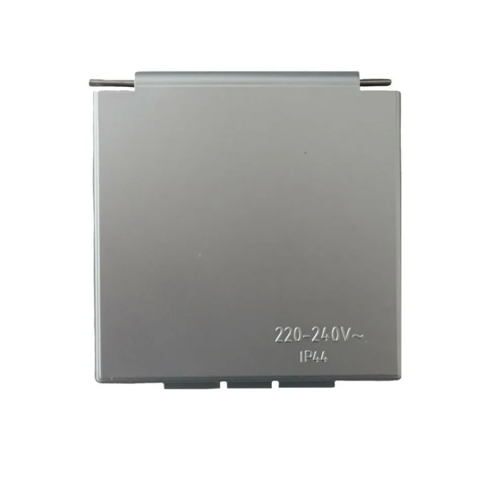 Haba CEE invoerdoos vierkant vervangende deksel zilver