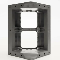 Haba C-line afdekraam hoekmodel 2-voudig donkergrijs