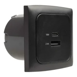 Haba C-line USB A-C contactdoos