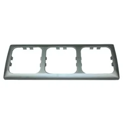 Haba C-line 3-voudig afdekraam zilver