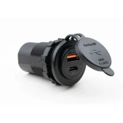 Haba Powerline dubbele inbouw USB snellader QC3.0 +  QC4.0