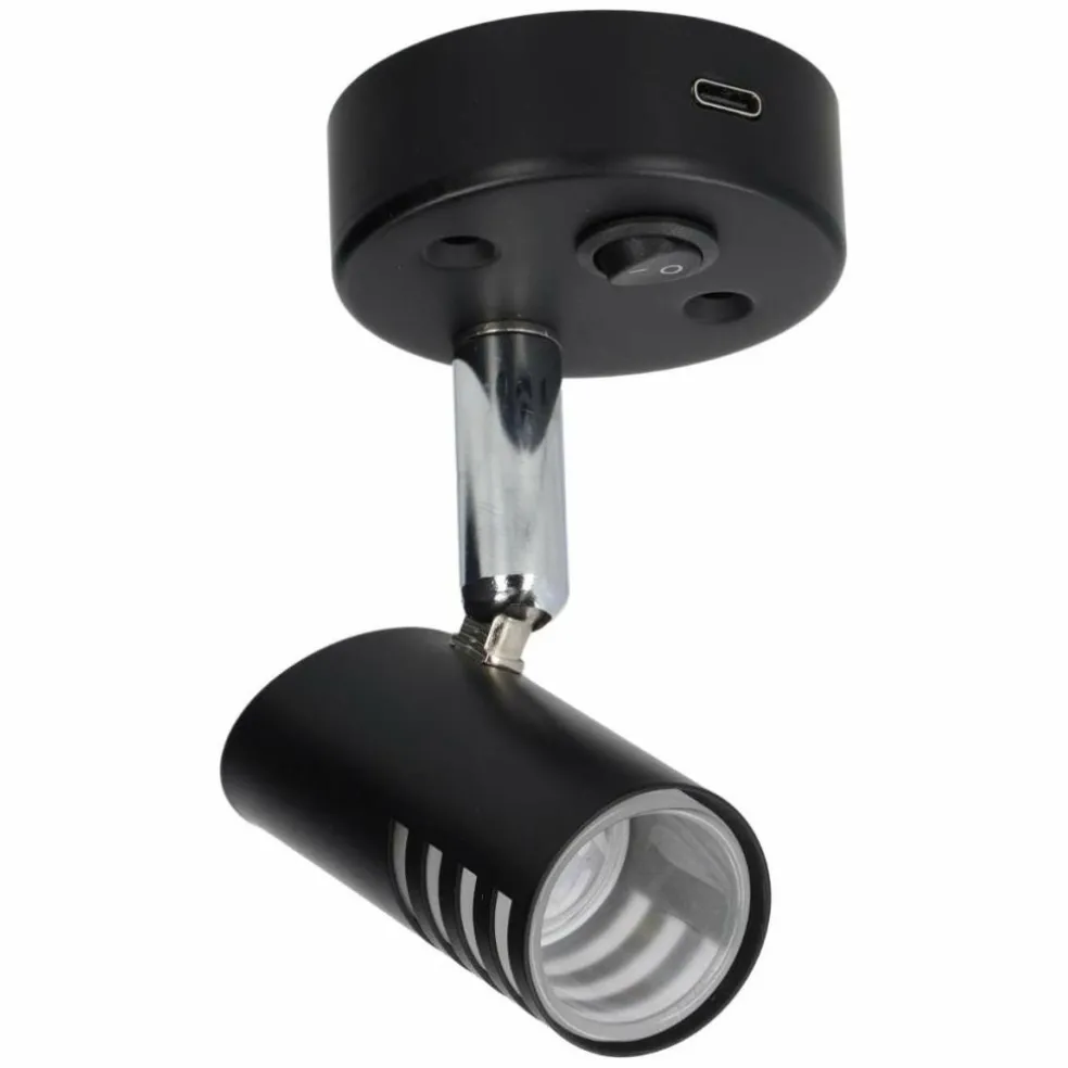 Haba Sao LED opbouwspot met schakelaar en USB-C
