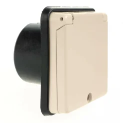 Haba wandcontactdoos 230 volt beige