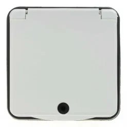 Haba wandcontactdoos 230V wit