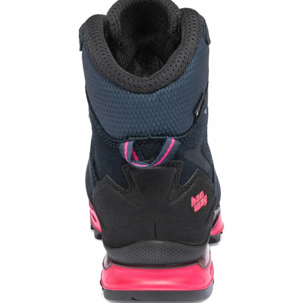 Hanwag Makra Trek Lady GTX bergschoenen dames navy pink
