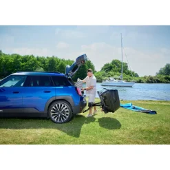 Hapro Boxer 420 L bagagebox hexagon black inclusief platform